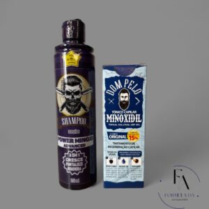tônico capilar minoxidil dom pelo15%